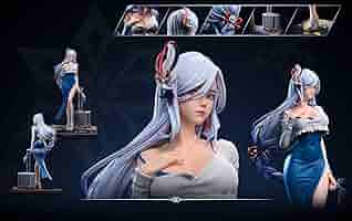 Amazon.co.jp: 申鶴 しんかく フィギュア 私服Ver. 1/4スケール